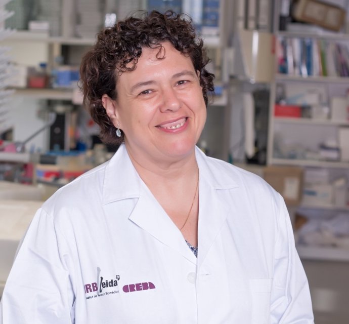 La directora técnica del Centre de Recerca Experimental Biomdica Aplicada (CREBA) de Torrelameu (Lleida), Dolores García Olmo