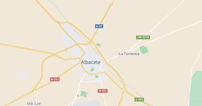 Imagen de Albacete en Google Maps