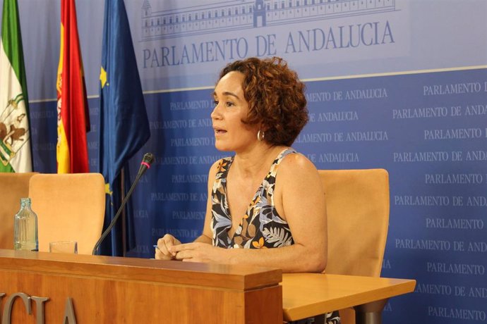 La portavoz de Educación de IU Andalucía y diputada de Adelante Andalucía en la Comisión de Educación, Ana Naranjo, en una foto de archivo