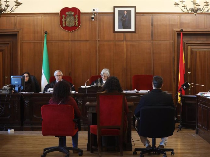 Juicio del crimen de las cuñadas en la Audiencia Provincial de Sevilla.