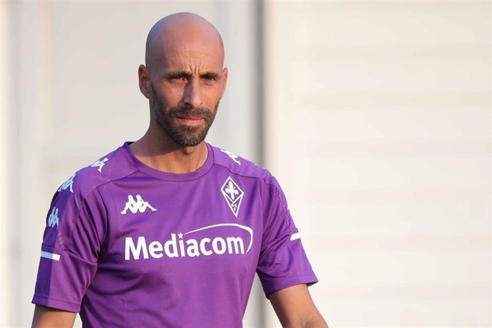 El jugador español Borja Valero ya entrena con la Fiorentina