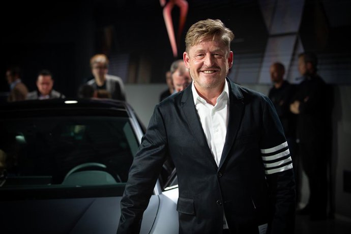 El vicepresident executiu Comercial de SEAT, Wayne Griffiths, durant la presentació del Cupra León i Cupra León Sportstourer en  2020 a Barcelona a 20 de febrer de 2020.