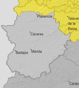 Aviso en Extremadura para el 17 de septiembre