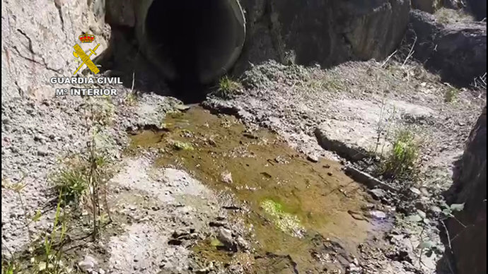 Vertido de amoniaco en el río Oria de Gipuzkoa