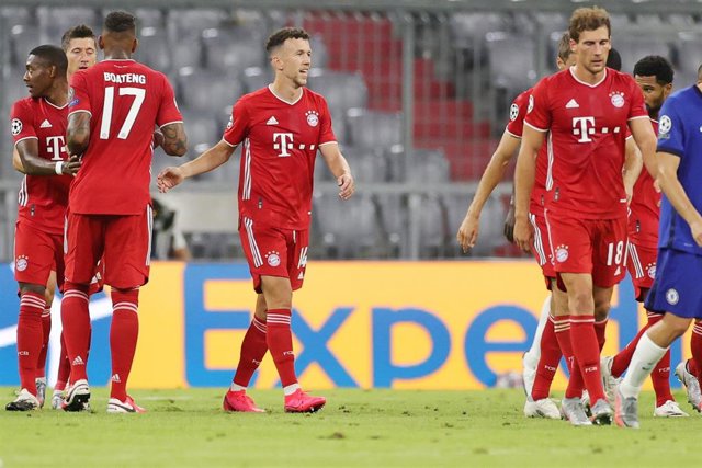 El Bayern celebra un gol