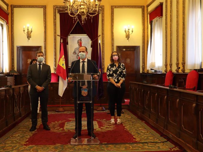 El alcalde de Guadalajara, Alberto Rojo, anuncia nuevas medidas por el coronavirus.