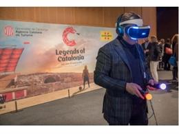 Presentación de la campaña 'Legends of Catalonia' de la Agencia de Turismo de Catalunya, a Barcelona el 2018 (ARCHIVO)