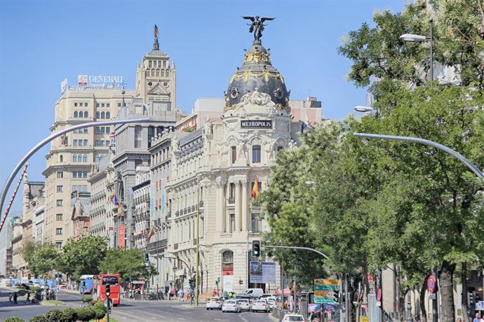 Foto de recurso de la ciudad de Madrid. 