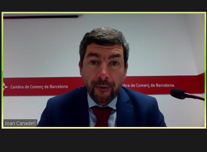 El presidente de la Cámara de Barcelona, Joan Canadell