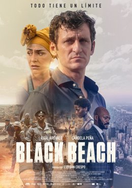 Cartel de la  películs 'Black Beach'