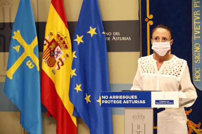 La consejera de Derechos Sociales y Bienestar del Principado, Melania Álvarez