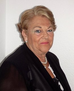 La candidata única a presidir la Agrupación de Hermandades y Cofradías de Córdoba, Olga Caballero.