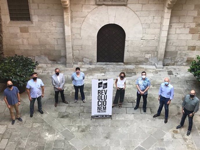 Imatge de la presentació de la incorporació de Lleida a la xarxa Cases de Música, el 17 de setembre del 2020. (Horitzontal)