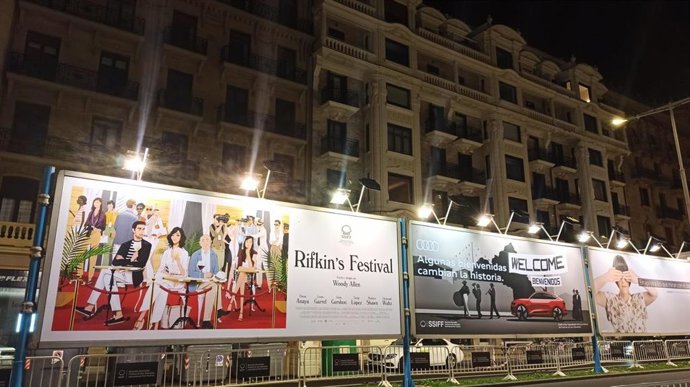 Cartelde la última película de Woody Allen que inaugura la 68 edición del Festival de San Sebastián