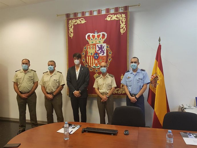 Gobierno de Aragón y Defensa se coordinan para avanzar en los Objetivos de Desar