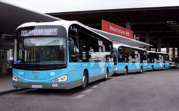 Autobuses de Irizar para la EMT de Madrid