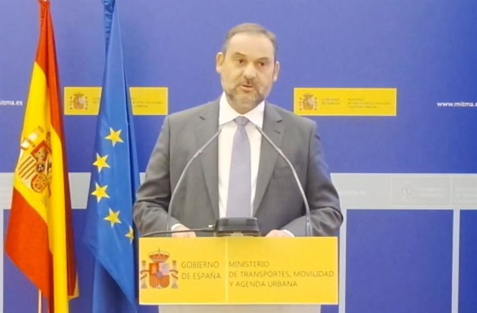 José Luis Ábalos durante su intervención.