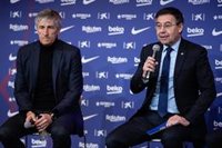Setién y su 'staff' interponen acciones legales contra el FC Barcelona