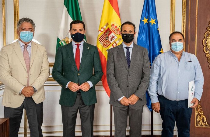 Encuentro de Juanma Moreno con CSIF-A