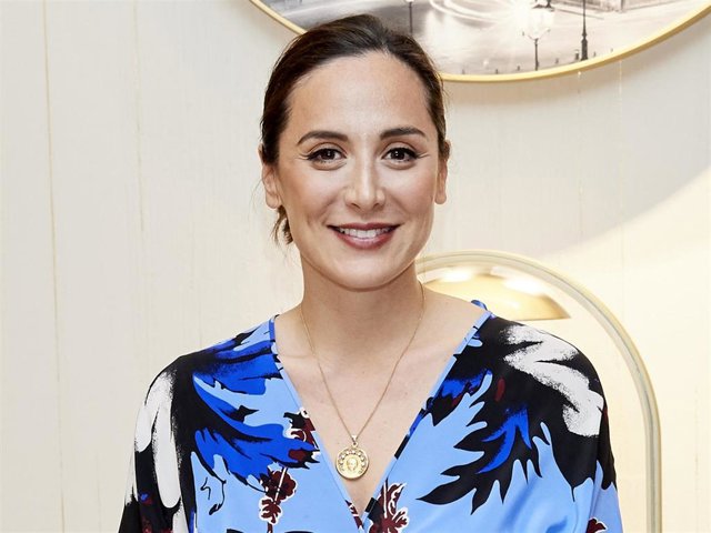 Tamara Falco attends Chaumet new boutique inauguration on April 23, 2019 in Madrid, Spain.