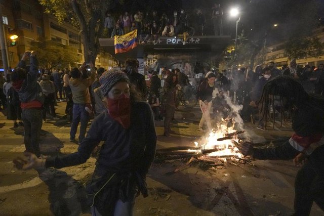 Protestas contra la violencia policial en Colombia