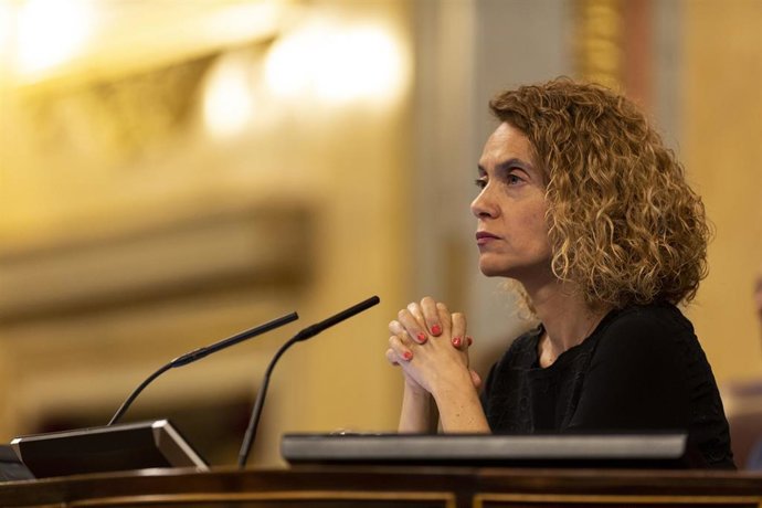 La presidenta del Congreso de los Diputados, Meritxell Batet.
