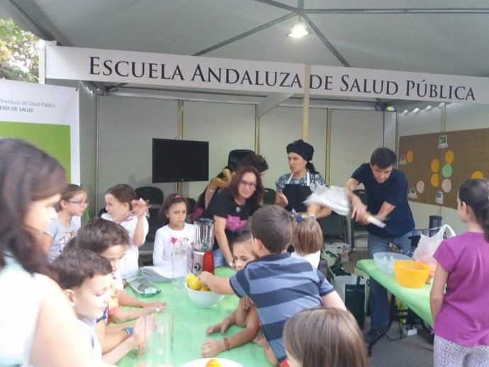 Actividad de la Escuela Andaluza de Salud Pública, en imagen de archivo