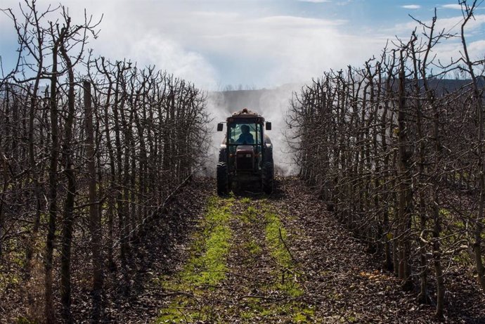 Imagen de recurso de un tractor.