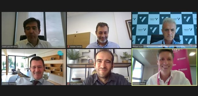 Participantes del encuentro virtual Nunsys Day.