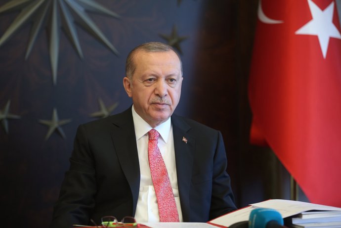 Turquía/Grecia.- Erdogan dice que la vuelta a puerto del 'Oruc Reis' busca "dar 