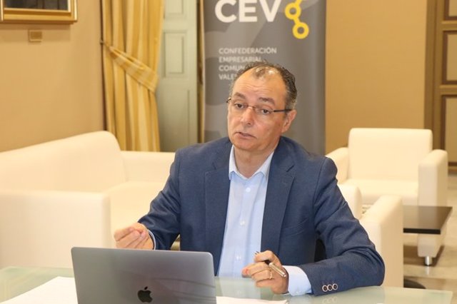El presidente de la CV, Salvador Navarro.