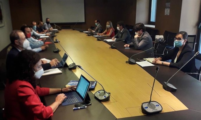 Reunión de la estrategia industrial de Asturias.