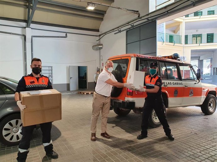 Mascarillas del Gobierno para la provincia de Granada contra el coronavirus