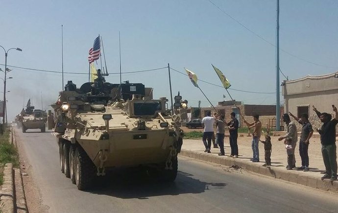Siria.- EEUU despliega vehículos militares en Siria a pesar de que Trump asegura
