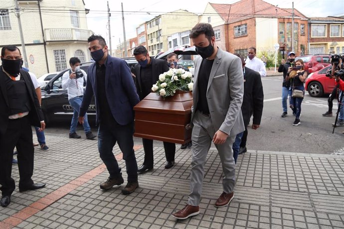 Funeral por el abogado Javier Ordóñez, muerto durante una intervención policial en Bogotá, Colombia