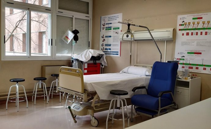 Simulación de una habitación hospitalaria en la Facultad de Ciencias de la Salud de la UPNA