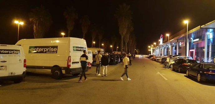 Actuación policial en Cádiz