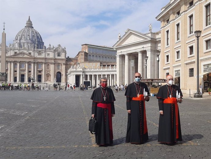 VÍDEO: Omella, tras reunirse con el Papa, coincide con Francisco en pedir "unida
