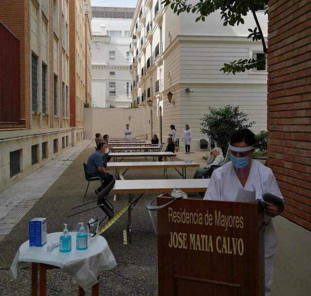 Residencia de Mayores José Matía Calvo. Foto de archivo