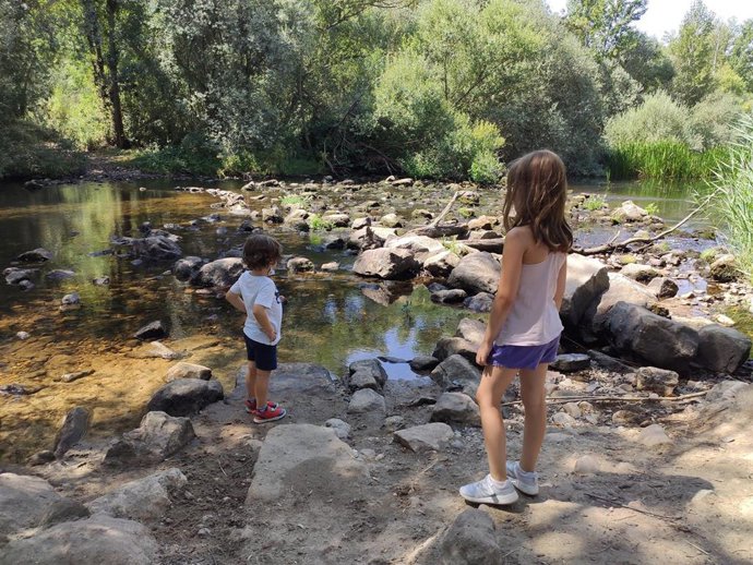 La Isla del Soto, en el Tormes en Santa Marta (Salamanca).