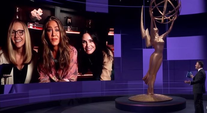 Las actrices de Friends se reúnen en los Emmy 2020: "Vivimos juntas desde 1994"