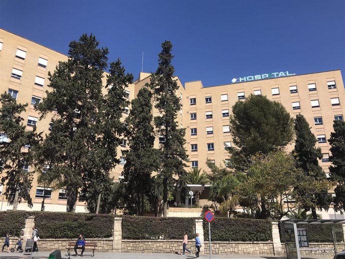 Fachada del Hospital Regional de Málaga 