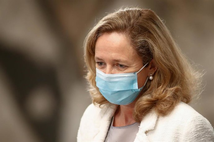 La vicepresidenta y ministra de Asuntos Económicos y Transformación Digital, Nadia Calviño.