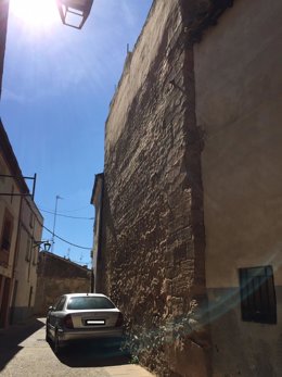 El Ayuntamiento de Calahorra gestiona la adquisición por donación del torreón romano situado en la calle Portillo de la Rosa