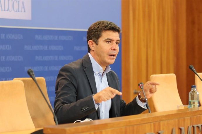 Portavoz del grupo parlamentario de Ciudadanos en el Parlamento de Andalucía, Sergio Romero