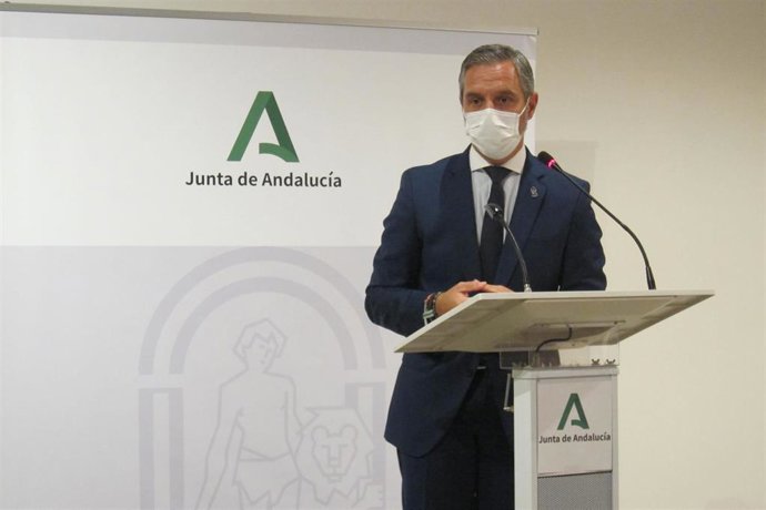 El consejero de Hacienda y Financiación Europea, Juan Bravo.