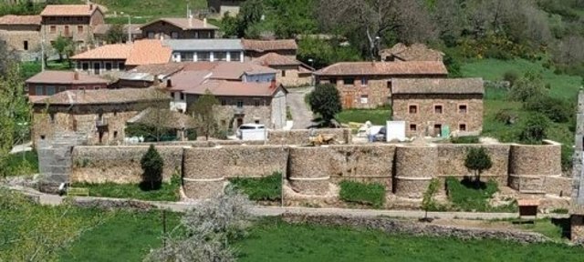 El Palacio de los Marqueses de Prado que ha salido de la lista roja de Patrimonio tras las obras que se han llevado a cabo.