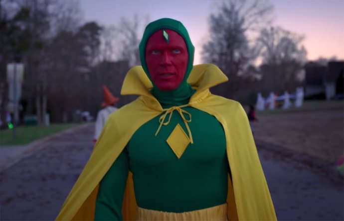 Los fans de Marvel flipan con traje clásico de Visión en el tráiler de WandaVision