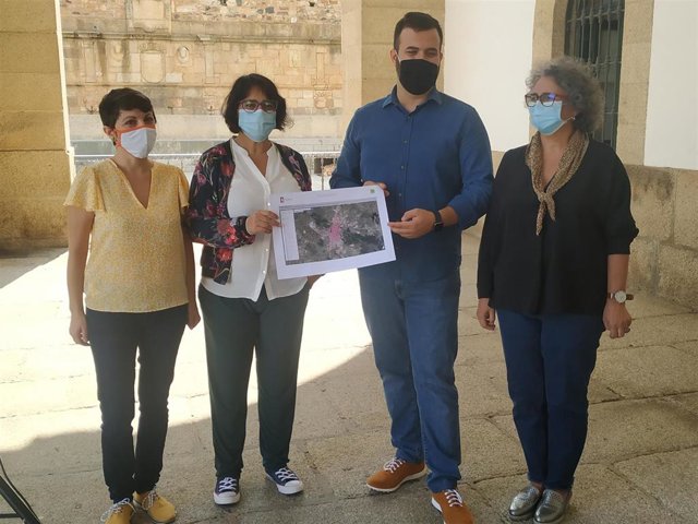 Presentación del mapa de puntos negros de Cáceres