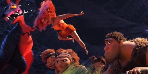 1. Tráiler de Los Croods: Una nueva era, la familia cavernícola vuele a los cines en diciembre